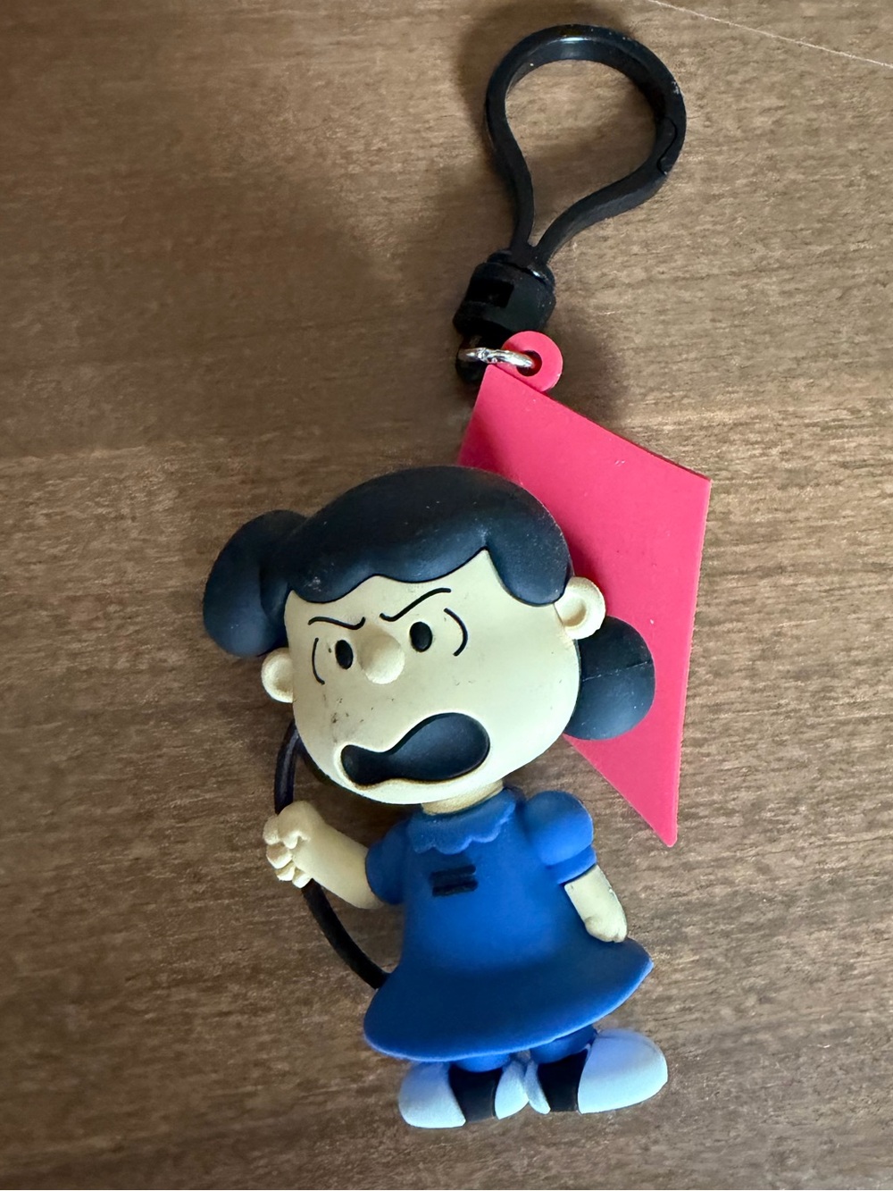 Peanuts Lucy Flying Kites 75th Anniversary Clip-On 2"
